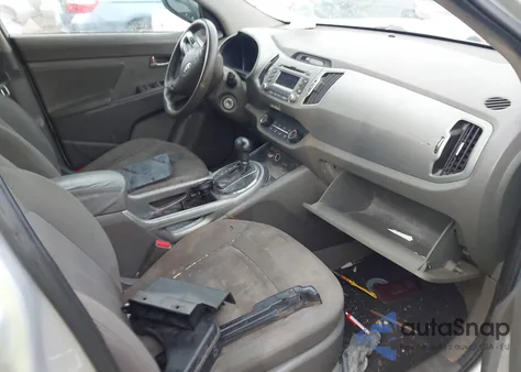 2012 Kia Sportage Lx from USA, damaged, VIN KNDPBCA25C7284912